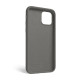 Чохол Full Silicone Case для Apple iPhone 12, 12 Pro titanium grey (74)