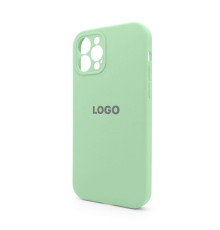 Чохол Full Silicone Case для Apple iPhone 12 Pro pistachio (71) закрита камера