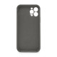 Чохол Full Silicone Case для Apple iPhone 12 Pro titanium grey (74) закрита камера