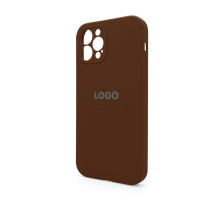 Чохол Full Silicone Case для Apple iPhone 12 Pro dark brown (75) закрита камера TPS-2710000312994 2710000312994