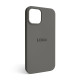 Чохол Full Silicone Case для Apple iPhone 12 Pro Max titanium grey (74)