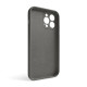 Чохол Full Silicone Case для Apple iPhone 13 Pro Max titanium grey (74) закрита камера TPS-2710000313403 2710000313403