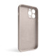 Чохол Full Silicone Case для Apple iPhone 13 Pro Max grey pink (73) закрита камера