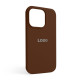 Чохол Full Silicone Case для Apple iPhone 14 Pro dark brown (75) TPS-2710000313625 2710000313625