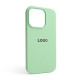 Чохол Full Silicone Case для Apple iPhone 14 Pro pistachio (71)