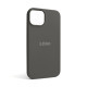 Чохол Full Silicone Case для Apple iPhone 14 titanium grey (74)