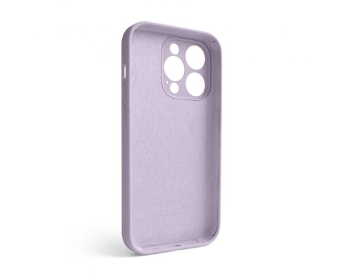 Чохол Full Silicone Case для Apple iPhone 14 Pro lilac purple (72) закрита камера