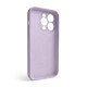 Чохол Full Silicone Case для Apple iPhone 14 Pro lilac purple (72) закрита камера