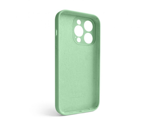 Чохол Full Silicone Case для Apple iPhone 14 Pro pistachio (71) закрита камера