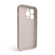 Чохол Full Silicone Case для Apple iPhone 14 Pro grey pink (73) закрита камера TPS-2710000313670 2710000313670