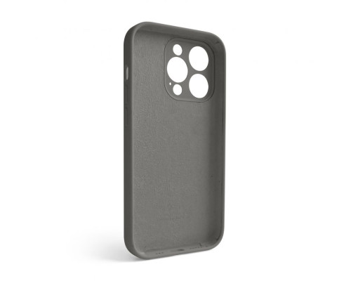 Чохол Full Silicone Case для Apple iPhone 14 Pro titanium grey (74) закрита камера