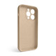 Чохол Full Silicone Case для Apple iPhone 14 Pro desert gold (76) закрита камера TPS-2710000313700 2710000313700