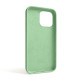 Чохол Full Silicone Case для Apple iPhone 14 Pro Max pistachio (71)