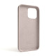 Чохол Full Silicone Case для Apple iPhone 14 Pro Max grey pink (73)