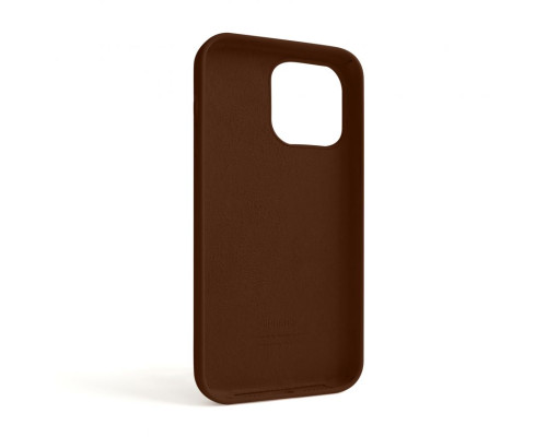 Чохол Full Silicone Case для Apple iPhone 14 Pro Max dark brown (75)