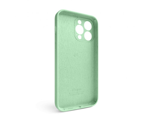 Чохол Full Silicone Case для Apple iPhone 14 Pro Max pistachio (71) закрита камера