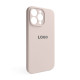 Чохол Full Silicone Case для Apple iPhone 14 Pro Max grey pink (73) закрита камера