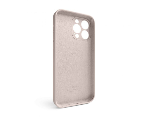 Чохол Full Silicone Case для Apple iPhone 14 Pro Max grey pink (73) закрита камера