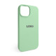 Чохол Full Silicone Case для Apple iPhone 15 pistachio (71)