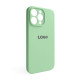 Чохол Full Silicone Case для Apple iPhone 15 Pro Max pistachio (71) закрита камера TPS-2710000314219 2710000314219