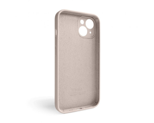 Чохол Full Silicone Case для Apple iPhone 15 grey pink (73) закрита камера