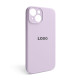 Чохол Full Silicone Case для Apple iPhone 15 lilac purple (72) закрита камера