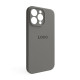 Чохол Full Silicone Case для Apple iPhone 15 Pro Max titanium grey (74) закрита камера TPS-2710000314240 2710000314240