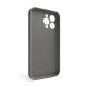 Чохол Full Silicone Case для Apple iPhone 15 Pro Max titanium grey (74) закрита камера TPS-2710000314240 2710000314240