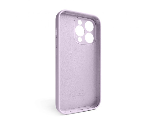 Чохол Full Silicone Case для Apple iPhone 15 Pro lilac purple (72) закрита камера