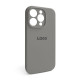 Чохол Full Silicone Case для Apple iPhone 15 Pro titanium grey (74) закрита камера TPS-2710000314103 2710000314103