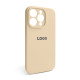 Чохол Full Silicone Case для Apple iPhone 15 Pro desert gold (76) закрита камера