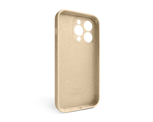 Чохол Full Silicone Case для Apple iPhone 15 Pro desert gold (76) закрита камера