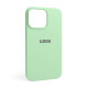 Чохол Full Silicone Case для Apple iPhone 15 Pro Max pistachio (71) TPS-2710000314141 2710000314141