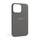Чохол Full Silicone Case для Apple iPhone 15 Pro Max titanium grey (74) TPS-2710000314172 2710000314172