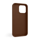 Чохол Full Silicone Case для Apple iPhone 15 Pro Max dark brown (75) TPS-2710000314189 2710000314189
