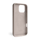Чохол Full Silicone Case для Apple iPhone 16 Pro Max grey pink (73) TPS-2710000314448 2710000314448