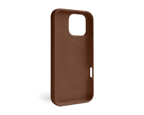 Чохол Full Silicone Case для Apple iPhone 16 Pro Max dark brown (75) TPS-2710000314462 2710000314462