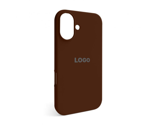 Чохол Full Silicone Case для Apple iPhone 16 dark brown (75) TPS-2710000314325 2710000314325
