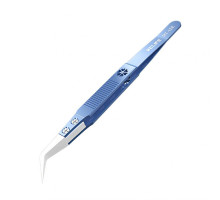 Пінцет RELIFE RT-15E (вигнутий, антистатичний, з керамічними наконечниками) TPS-2710000314561 2710000314561