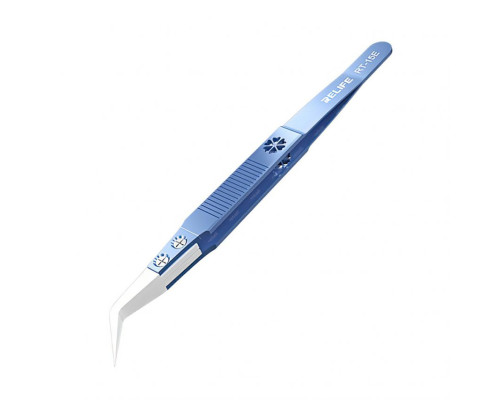 Пінцет RELIFE RT-15E (вигнутий, антистатичний, з керамічними наконечниками) TPS-2710000314561 2710000314561