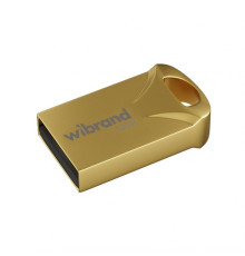 Флеш-пам'ять USB Wibrand Hawk 32GB USB 2.0 gold