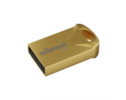 Флеш-пам'ять USB Wibrand Hawk 32GB USB 2.0 gold