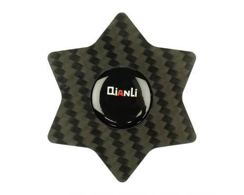 Медіатор пластиковий QianLi зірка шестикутна TPS-2710000315780 2710000315780