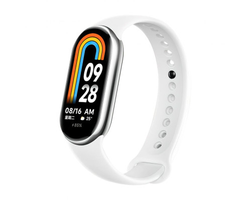 Ремінець для Xiaomi Mi Band 8, 9 Original Design white (01) TPS-2710000317357 2710000317357