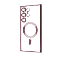 Чохол із функцією MagSafe для Samsung Galaxy S25 Ultra/S938 (2025) pink (06) матовий TPS-2710000318071 2710000318071