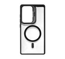 Чохол з функцією MagSafe для Samsung Galaxy S24 Ultra/S928 (2024) з підставкою та захистом для камер black (3) TPS-2710000318774 2710000318774