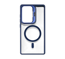 Чохол з функцією MagSafe для Samsung Galaxy S24 Ultra/S928 (2024) з підставкою та захистом для камер dark blue (4) TPS-2710000318781 2710000318781