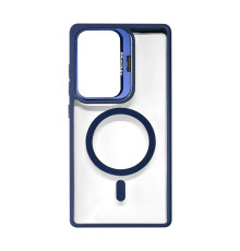 Чохол з функцією MagSafe для Samsung Galaxy S25/S931 (2025) з підставкою та захистом для камер dark blue (4) TPS-2710000318835 2710000318835