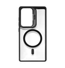 Чохол з функцією MagSafe для Samsung Galaxy S25 Ultra/S938 (2025) з підставкою та захистом для камер black (3) TPS-2710000318873 2710000318873