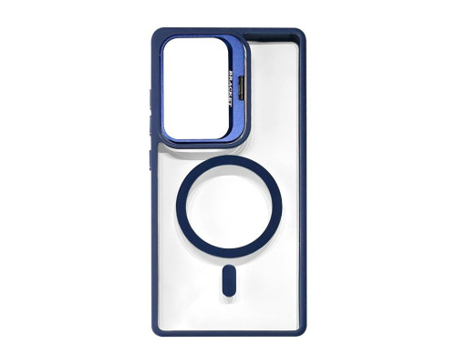 Чохол з функцією MagSafe для Samsung Galaxy S25 Ultra/S938 (2025) з підставкою та захистом для камер dark blue (4) TPS-2710000318880 2710000318880